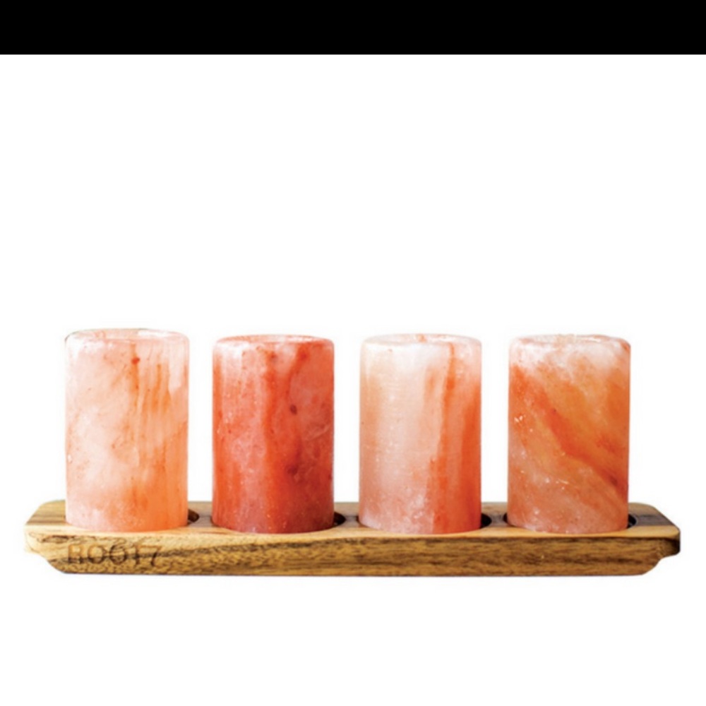 Himalayan Salt Shot Glasses 4 Pack